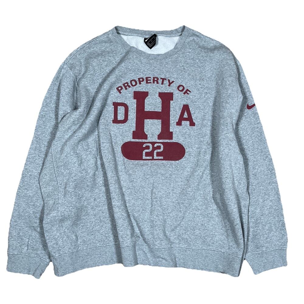 DHA Property Of Harvard Athletics Nike Crewneck Sweatshirt 3XL Swoosh Collegiate